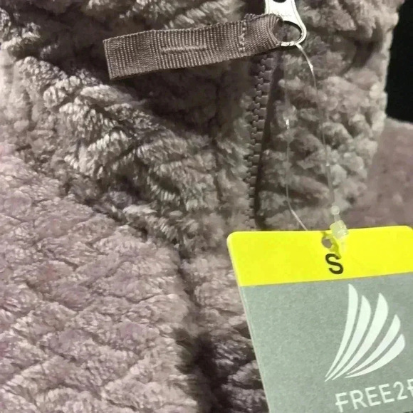 Free2B Faux Fur Teddy Jacket,braided butter pile,full zip,hip pocket,high collar - Picture 4 of 12